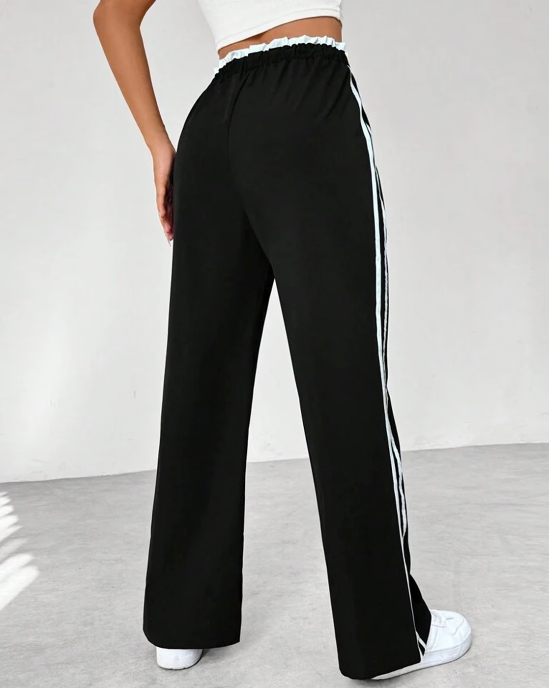 BeBlessed 2-Stripe Women's Trousers | Perfect for Fitness, Street Fashion & Comfortable Fit